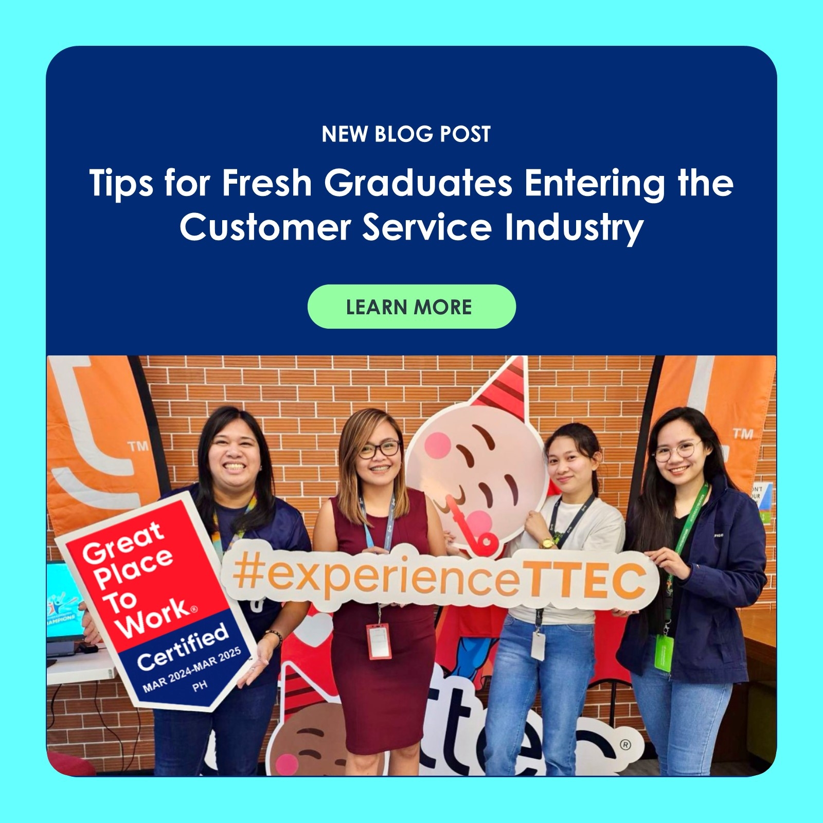 Transitioning from Campus to Career: Tips for Fresh Graduates Entering the Customer Service Industry